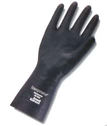 GLOVE NEOPRENE 13  18 ML;STRAIGHT CUFF LINED SZ 7 - Latex, Supported